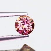 ok. 0,245ct/szt. -ZARĘCZYNOWY SZAFIR NAT.- 3,67/3,72/2,61mm okrągły