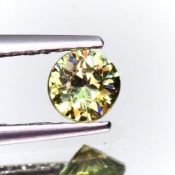 ok. 0,34ct/szt. -ZARĘCZYNOWY SZAFIR NAT.- 3,95x4,06/2,64mm okrągły