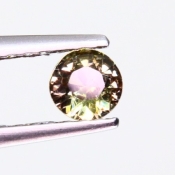 ok. 0,3ct/szt. -ZARĘCZYNOWY SZAFIR NAT.- 3,77x3,72/2,16mm okrągły