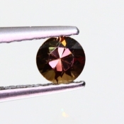 ok. 0,255ct/szt. -ZARĘCZYNOWY SZAFIR NAT.- 3,67x3,65/2,66mm okrągły