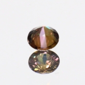 ok. 0,255ct/szt. -ZARĘCZYNOWY SZAFIR NAT.- 3,67x3,65/2,66mm okrągły