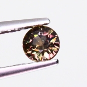 ok. 0,255ct/szt. -ZARĘCZYNOWY SZAFIR NAT.- 3,70x3,73/2,34mm okrągły