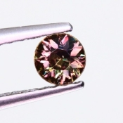 ok. 0,255ct/szt. -ZARĘCZYNOWY SZAFIR NAT.- 3,70x3,73/2,34mm okrągły