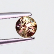 ok. 0,295ct/szt. -ZARĘCZYNOWY SZAFIR NAT.- 3,76x3,78/2,73mm okrągły