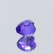 ok. 0,27ct/szt. -AAA NAJCENNIEJSZY TANZANIT NAT.- 3,74x3,84/2,2mm serce