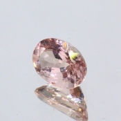 ok. 1,19ct/szt. -NAJCENNIEJSZY MORGANIT NAT.- 8,10x6,03/4,32mm owal