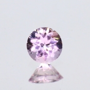 ok. 0,385ct/szt. -NAJCENNIEJSZY MORGANIT NAT.- 4,99x4,99/3,07mm okrągły