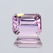 ok. 1,065ct/szt. -NAJCENNIEJSZY MORGANIT NAT.- 7,04x5,14/4,25mm ośmiokąt