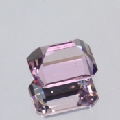 ok. 1,065ct/szt. -NAJCENNIEJSZY MORGANIT NAT.- 7,04x5,14/4,25mm ośmiokąt