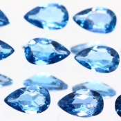 ok. 0,22ct/szt. -LONDON BLUE TOPAZ NAT.- 5,0x3,0/2,0mm kropla