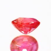 ok. 0,68ct/szt. -CERTYFIKOWANY RUBIN NAT.- 4,48x5,54/3,15mm owal