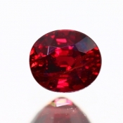 ok. 0,525ct/szt. -PIGEON BLOOD (NAJCENNIEJSZY) RUBIN NAT.- 4,86x4,42/2,92mm owal