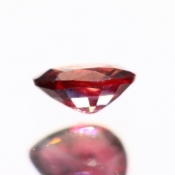 ok. 0,36ct/szt. -PIGEON BLOOD (NAJCENNIEJSZY) RUBIN NAT.- 5,00x3,96/2,28mm kropla