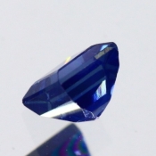 ok. 0,37ct/szt. -ROYAL BLUE (NAJCENNIEJSZY ODCIEŃ) SZAFIR NAT.- 3,44x3,48/2,75mm kwadrat