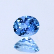 ok. 0,655ct/szt. -SANTA MARIA  AKWAMARYN NAT.- 6,21x4,94/3,75mm owal