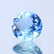 ok. 1,18ct/szt. -SANTA MARIA  AKWAMARYN NAT.- 7,16x7,13/4,12mm okrągły