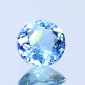 ok. 1,18ct/szt. -SANTA MARIA  AKWAMARYN NAT.- 7,16x7,13/4,12mm okrągły